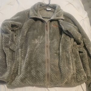 Columbia Olive Teddy Jacket